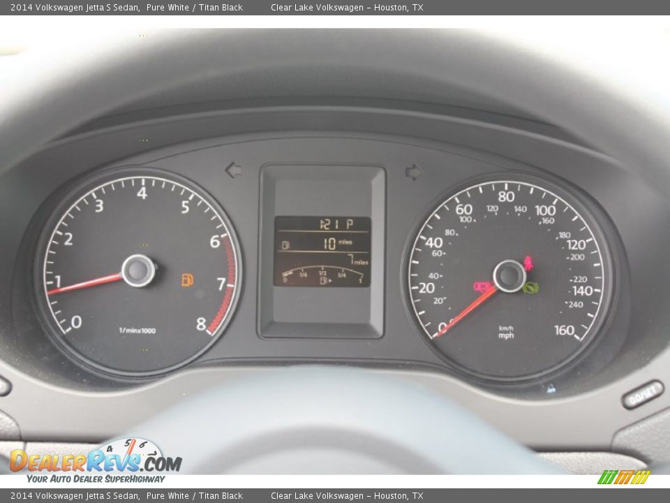 2014 Volkswagen Jetta S Sedan Pure White / Titan Black Photo #17