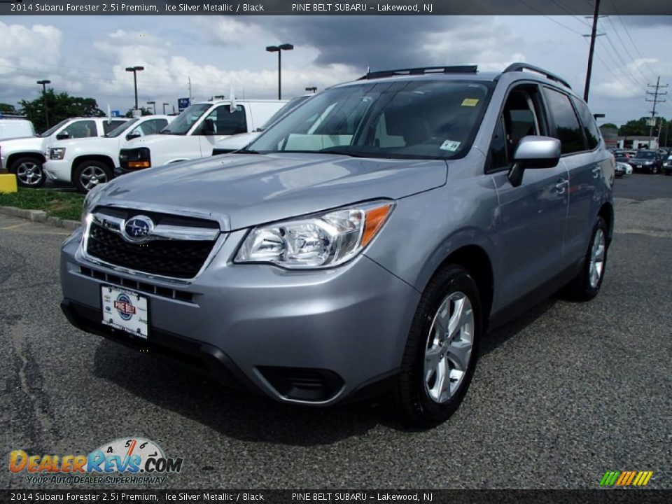 2014 Subaru Forester 2.5i Premium Ice Silver Metallic / Black Photo #1