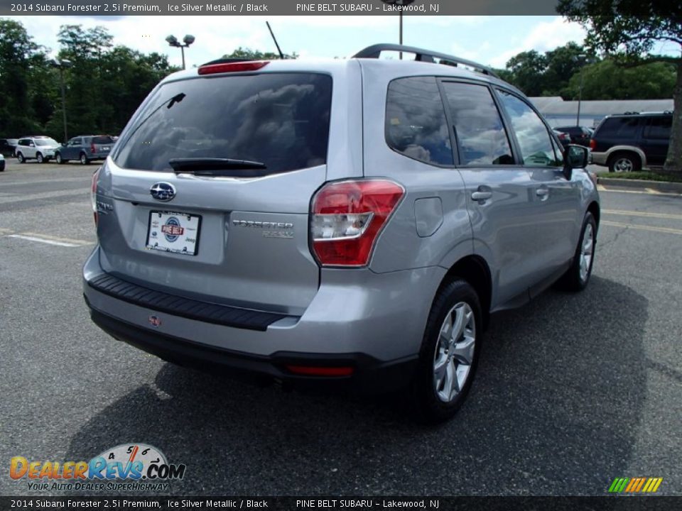 2014 Subaru Forester 2.5i Premium Ice Silver Metallic / Black Photo #5