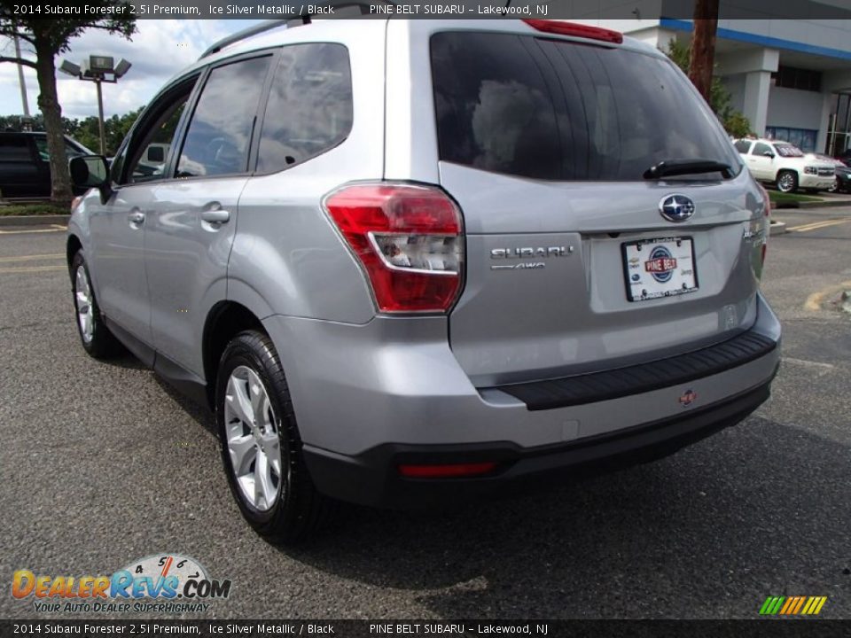 2014 Subaru Forester 2.5i Premium Ice Silver Metallic / Black Photo #7