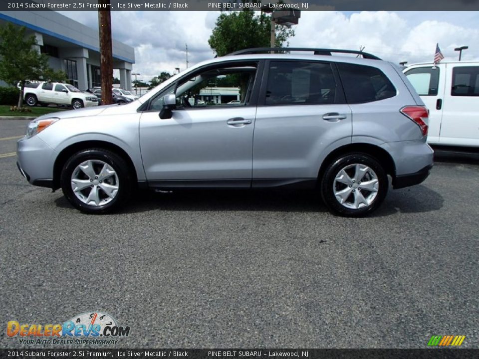 2014 Subaru Forester 2.5i Premium Ice Silver Metallic / Black Photo #8