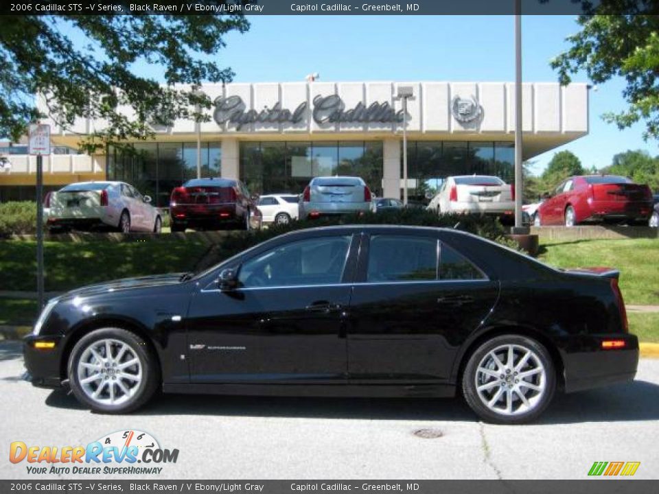 2006 Cadillac STS -V Series Black Raven / V Ebony/Light Gray Photo #1