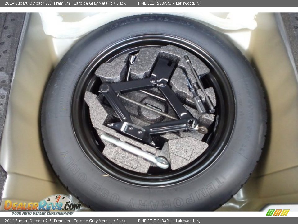 2014 Subaru Outback 2.5i Premium Carbide Gray Metallic / Black Photo #26