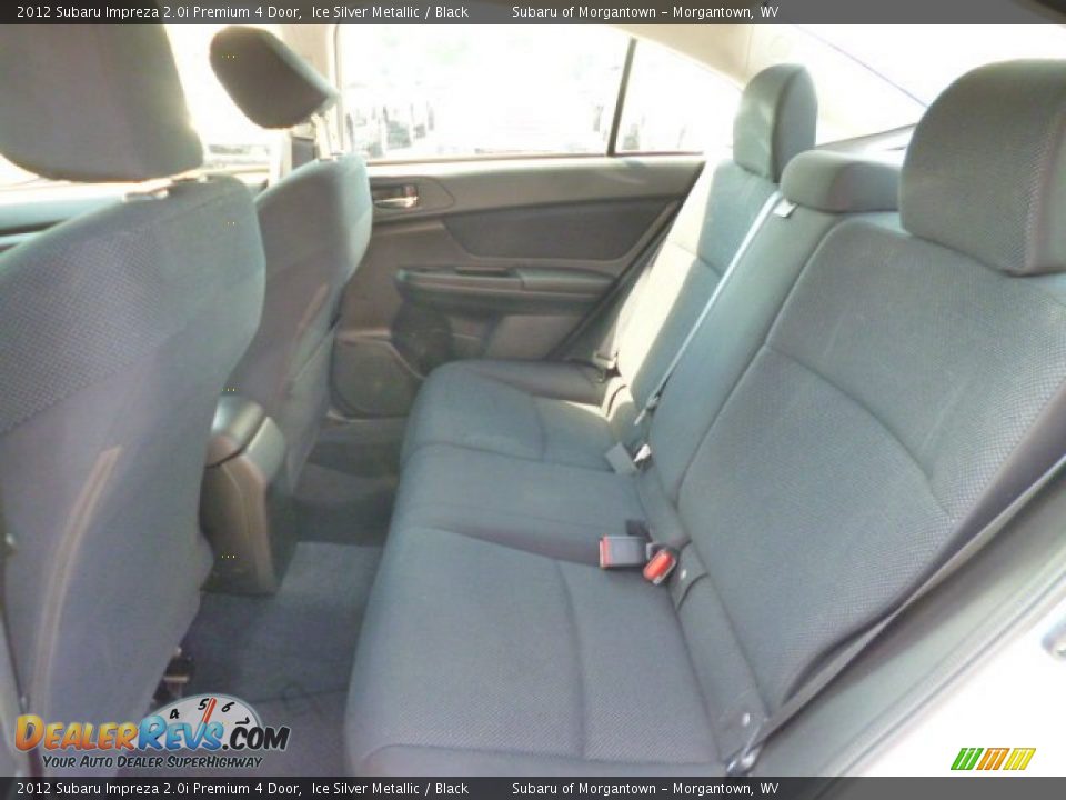 2012 Subaru Impreza 2.0i Premium 4 Door Ice Silver Metallic / Black Photo #5