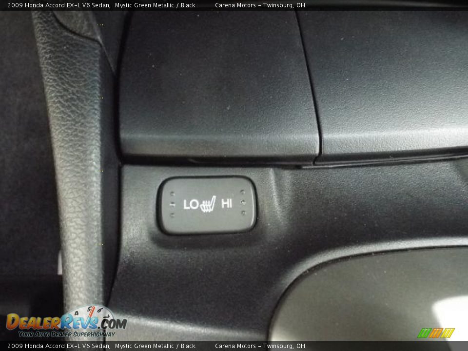 2009 Honda Accord EX-L V6 Sedan Mystic Green Metallic / Black Photo #21