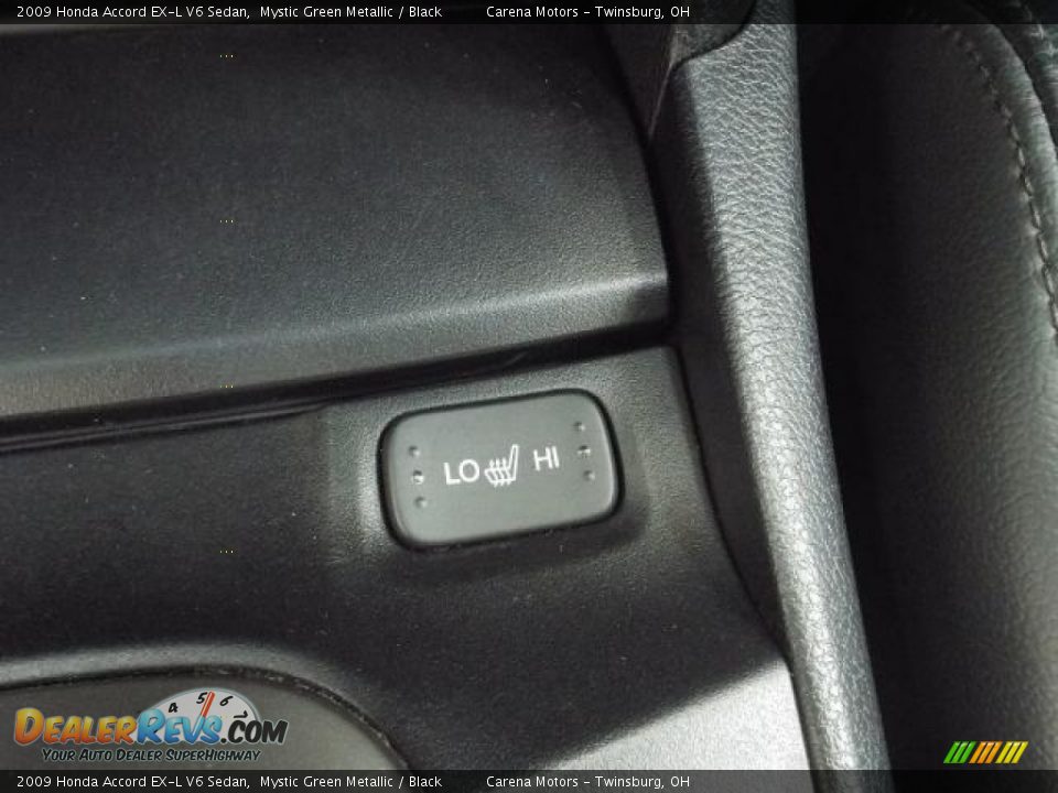 2009 Honda Accord EX-L V6 Sedan Mystic Green Metallic / Black Photo #22