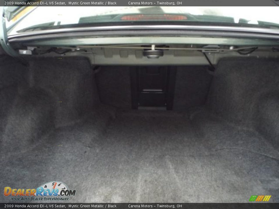 2009 Honda Accord EX-L V6 Sedan Mystic Green Metallic / Black Photo #27