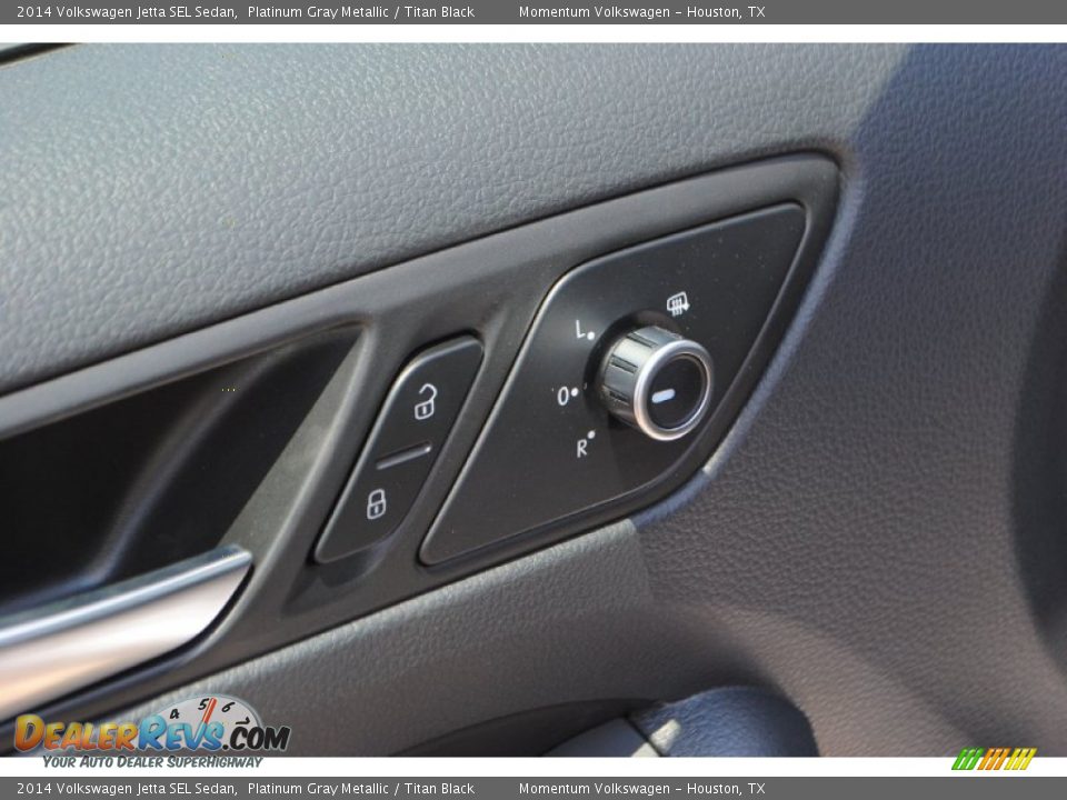 2014 Volkswagen Jetta SEL Sedan Platinum Gray Metallic / Titan Black Photo #15