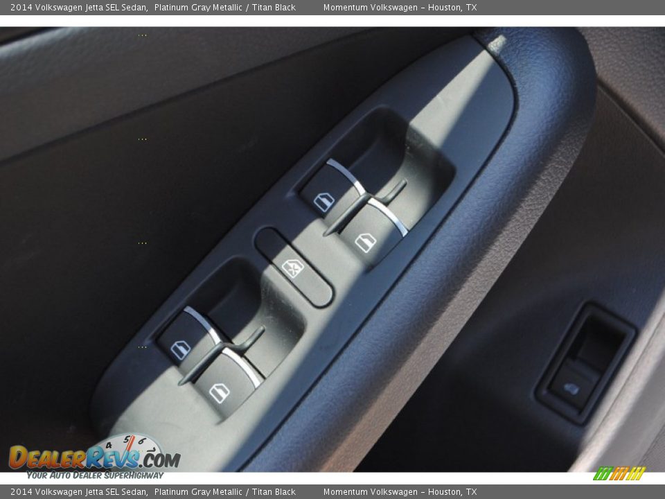 2014 Volkswagen Jetta SEL Sedan Platinum Gray Metallic / Titan Black Photo #16
