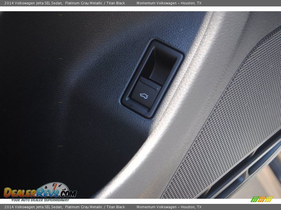 2014 Volkswagen Jetta SEL Sedan Platinum Gray Metallic / Titan Black Photo #17