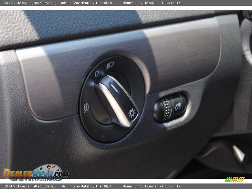 2014 Volkswagen Jetta SEL Sedan Platinum Gray Metallic / Titan Black Photo #19