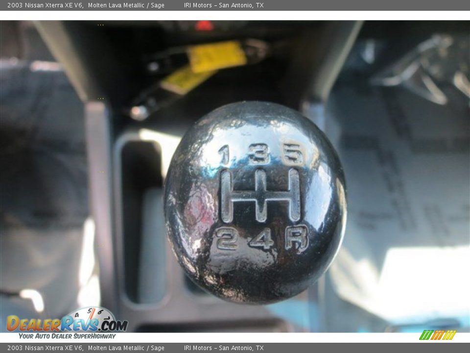 2003 Nissan Xterra XE V6 Molten Lava Metallic / Sage Photo #16