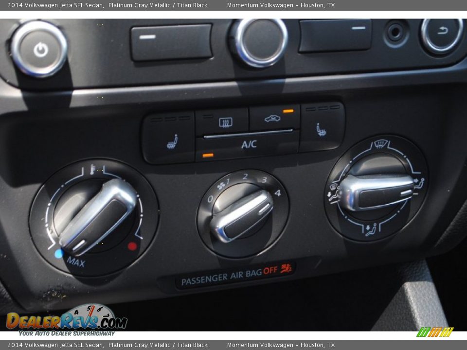 2014 Volkswagen Jetta SEL Sedan Platinum Gray Metallic / Titan Black Photo #24