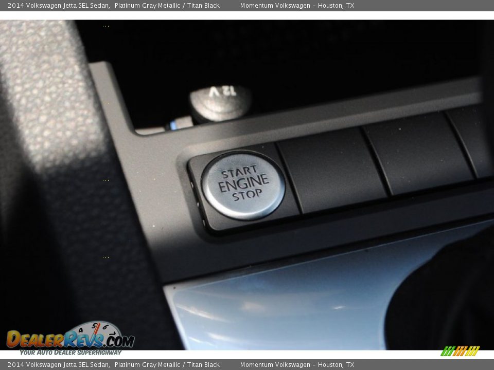 2014 Volkswagen Jetta SEL Sedan Platinum Gray Metallic / Titan Black Photo #25
