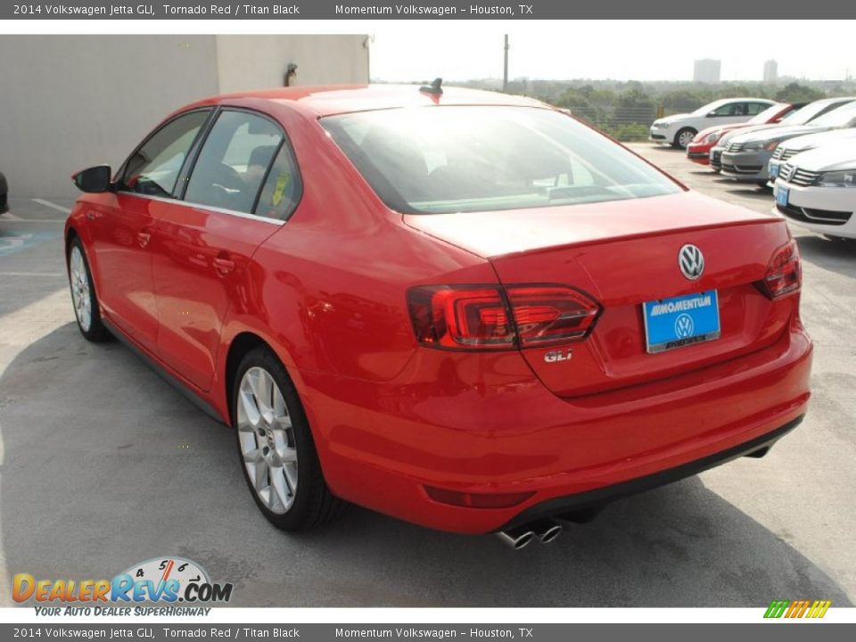 2014 Volkswagen Jetta GLI Tornado Red / Titan Black Photo #4