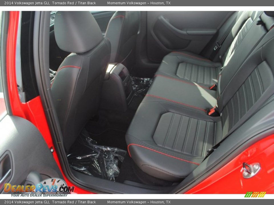 2014 Volkswagen Jetta GLI Tornado Red / Titan Black Photo #12