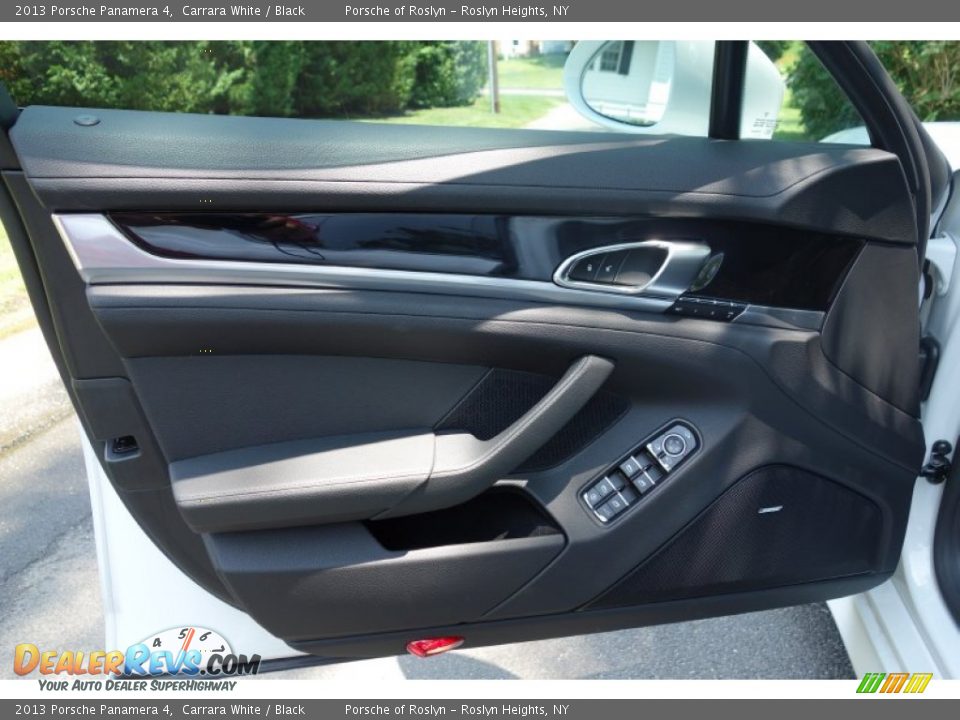 2013 Porsche Panamera 4 Carrara White / Black Photo #16