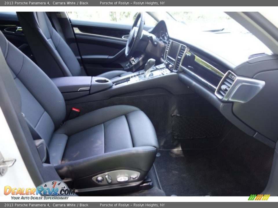 2013 Porsche Panamera 4 Carrara White / Black Photo #19