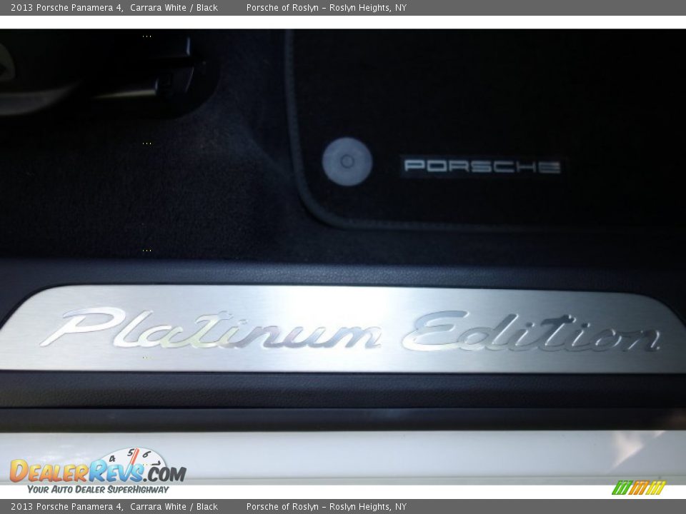 2013 Porsche Panamera 4 Carrara White / Black Photo #20