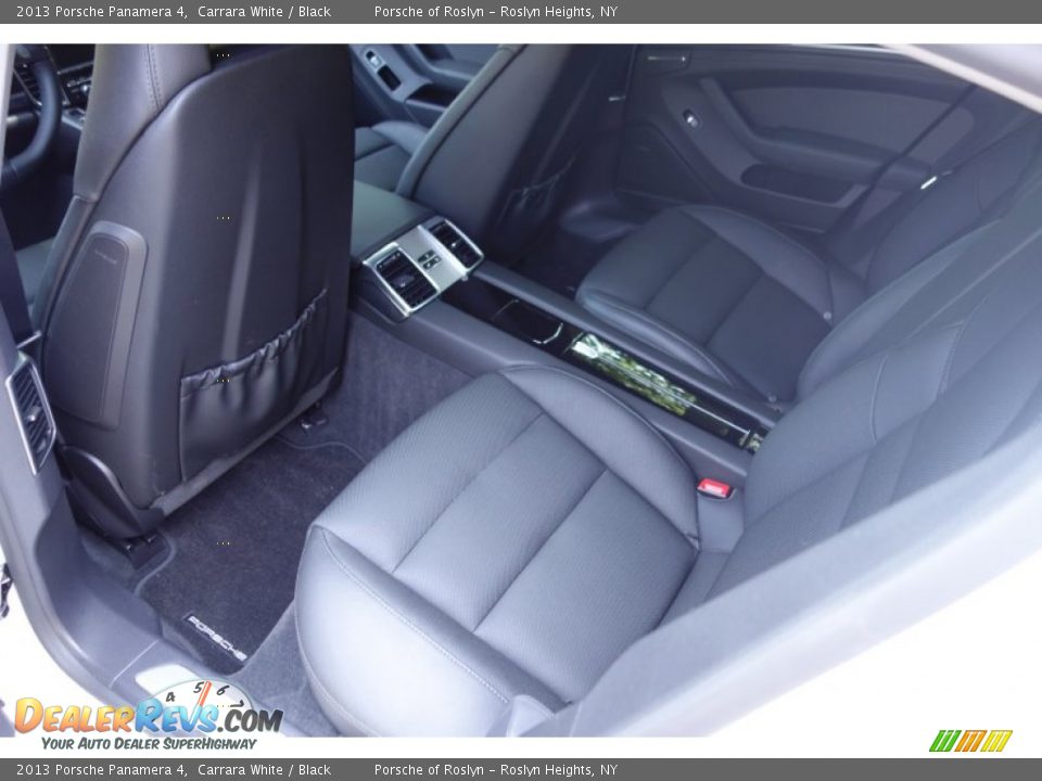 2013 Porsche Panamera 4 Carrara White / Black Photo #22
