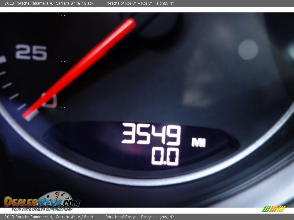 2013 Porsche Panamera 4 Carrara White / Black Photo #23