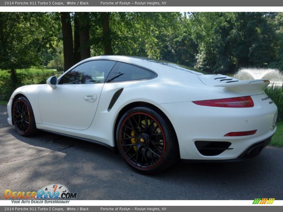 White 2014 Porsche 911 Turbo S Coupe Photo #4
