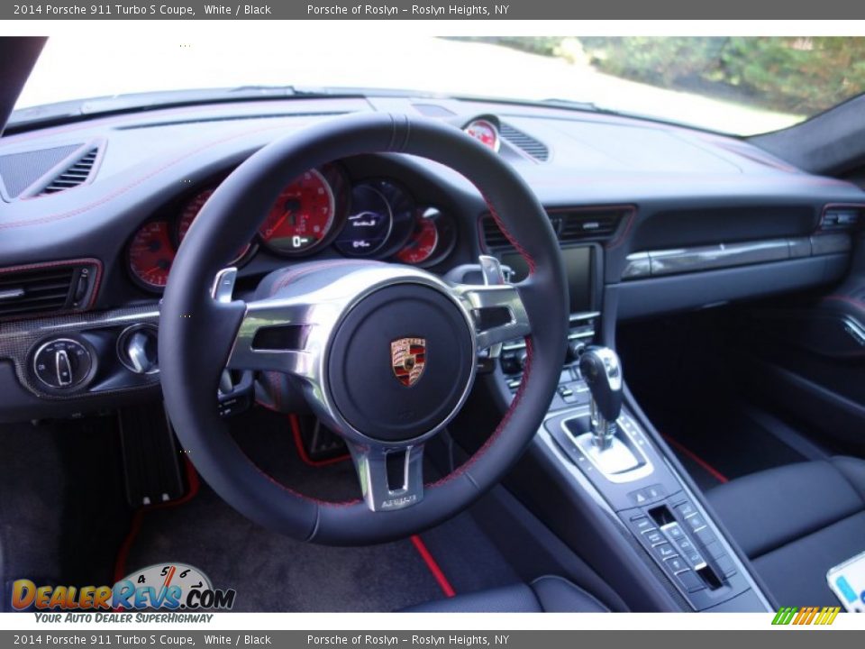 Dashboard of 2014 Porsche 911 Turbo S Coupe Photo #12