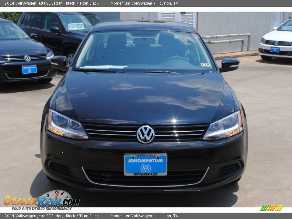 2014 Volkswagen Jetta SE Sedan Black / Titan Black Photo #6