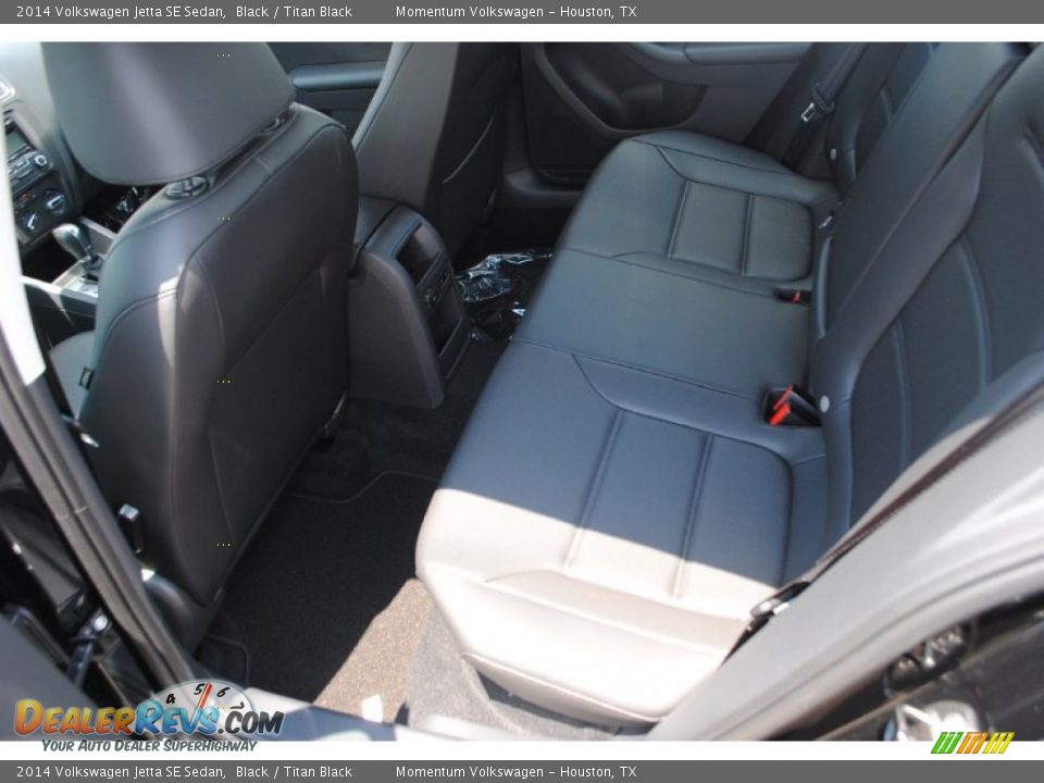 2014 Volkswagen Jetta SE Sedan Black / Titan Black Photo #11