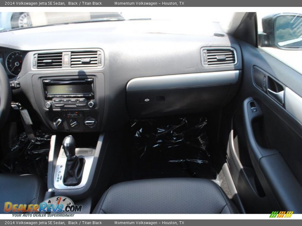 2014 Volkswagen Jetta SE Sedan Black / Titan Black Photo #13