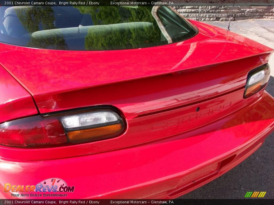 2001 Chevrolet Camaro Coupe Bright Rally Red / Ebony Photo #5
