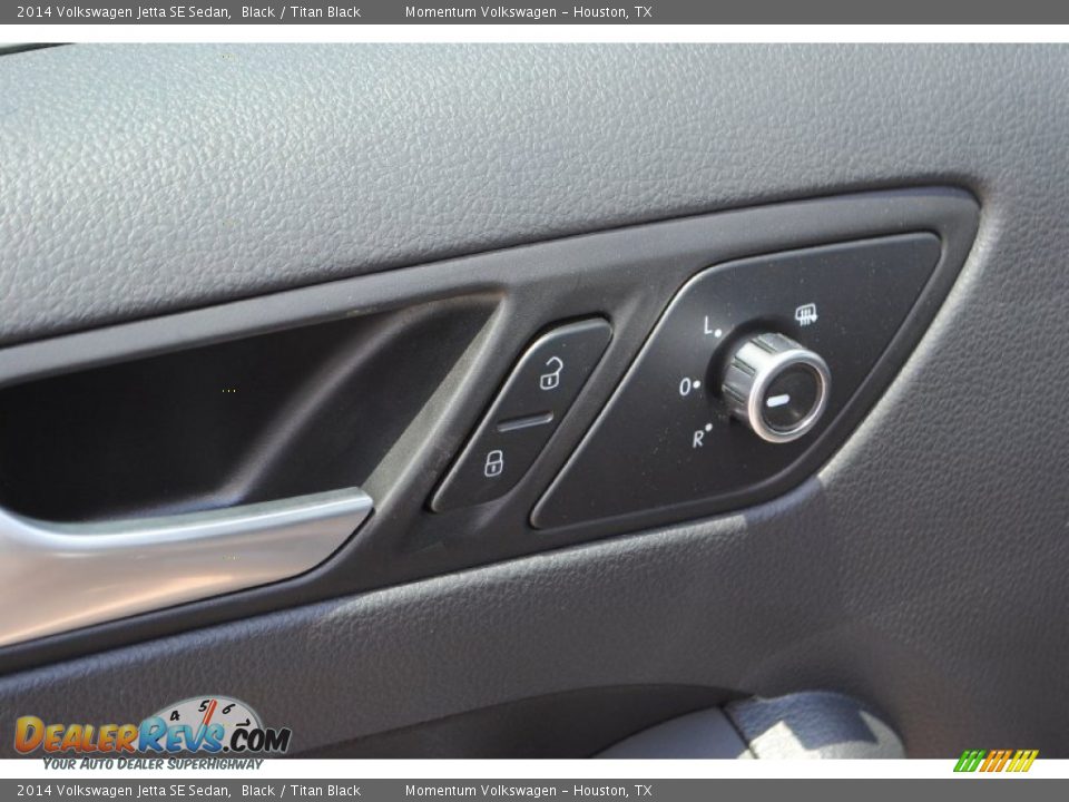 2014 Volkswagen Jetta SE Sedan Black / Titan Black Photo #15
