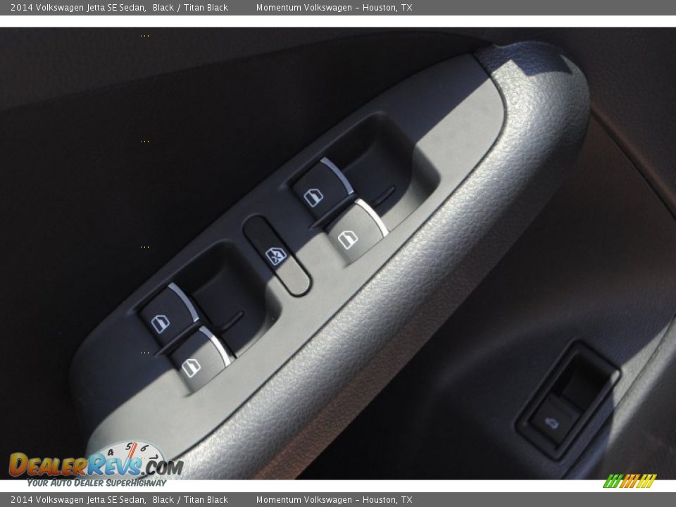 2014 Volkswagen Jetta SE Sedan Black / Titan Black Photo #16