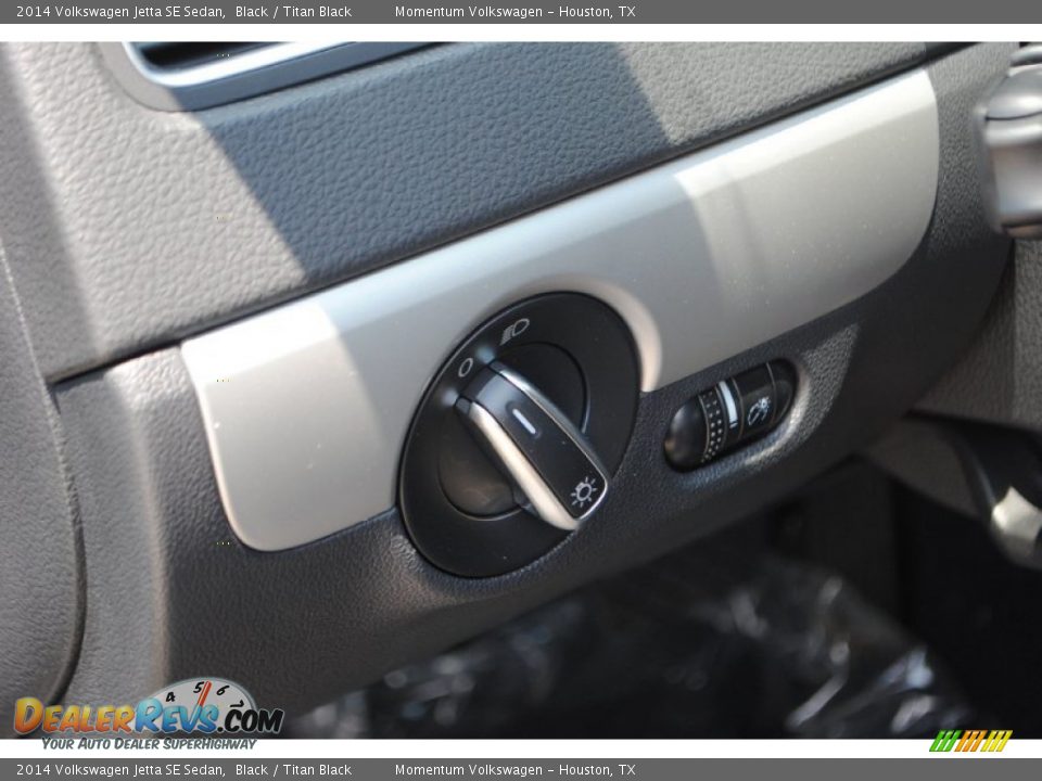 2014 Volkswagen Jetta SE Sedan Black / Titan Black Photo #19