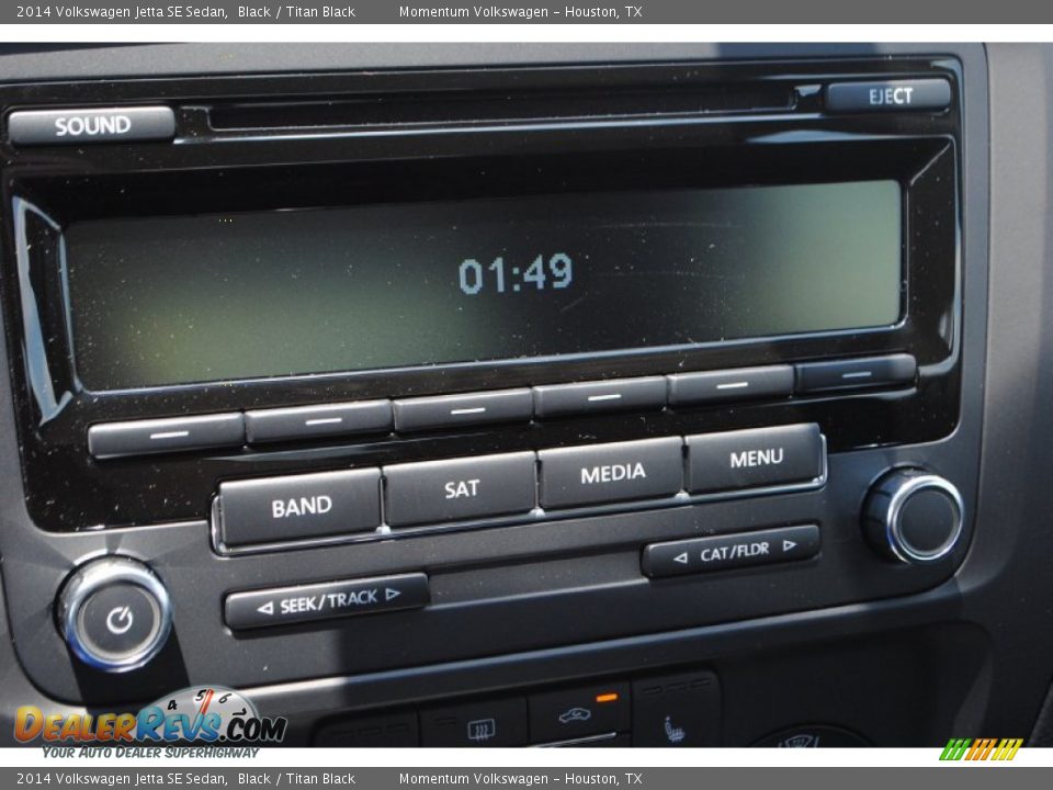2014 Volkswagen Jetta SE Sedan Black / Titan Black Photo #22