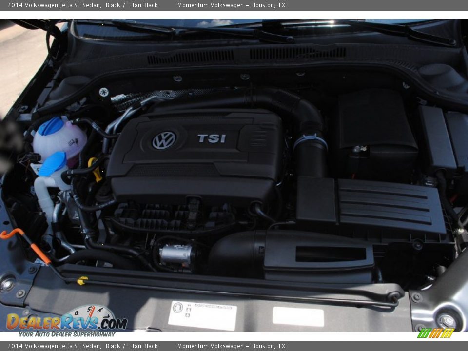 2014 Volkswagen Jetta SE Sedan Black / Titan Black Photo #26