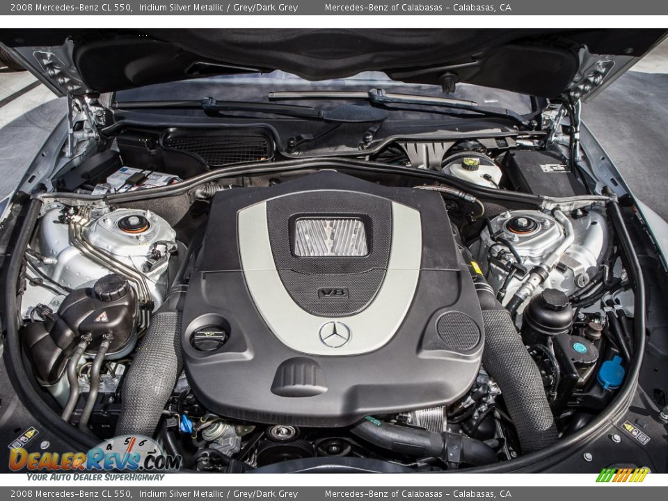 2008 Mercedes-Benz CL 550 5.5 Liter DOHC 32-Valve V8 Engine Photo #9