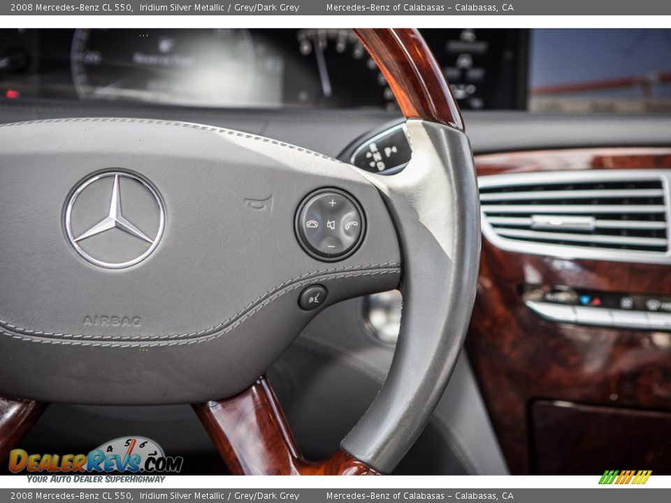 Controls of 2008 Mercedes-Benz CL 550 Photo #18