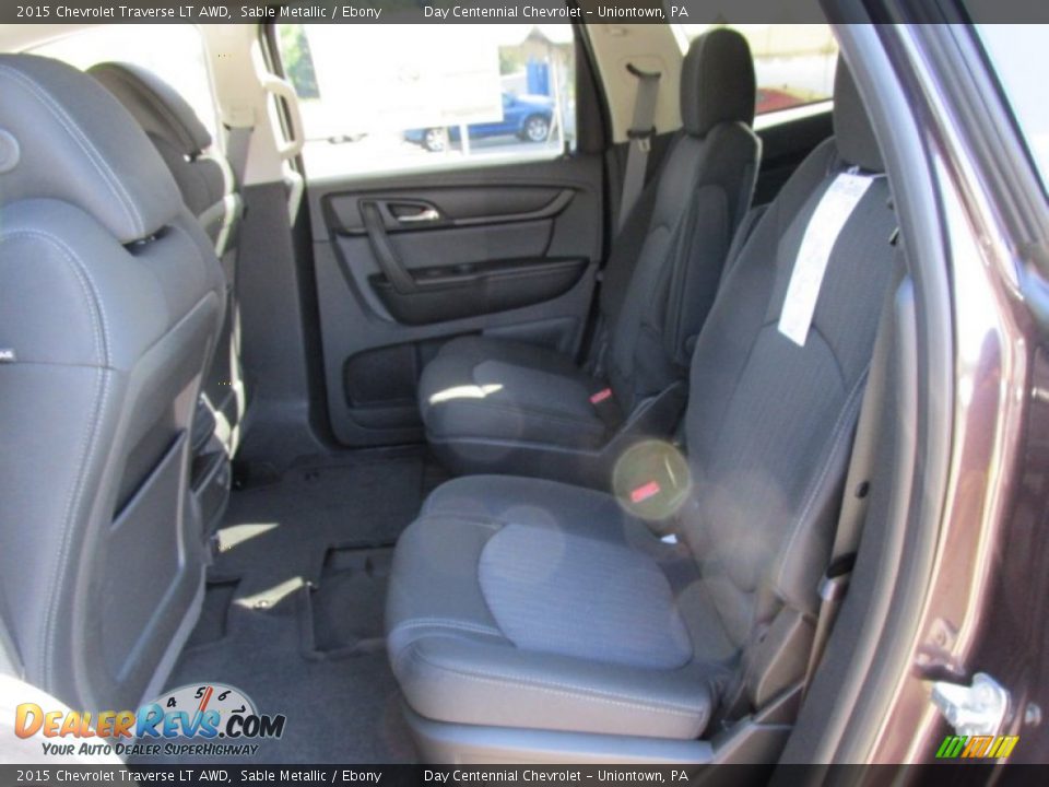 2015 Chevrolet Traverse LT AWD Sable Metallic / Ebony Photo #14