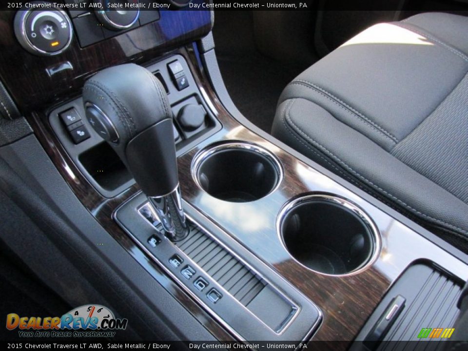 2015 Chevrolet Traverse LT AWD Sable Metallic / Ebony Photo #18