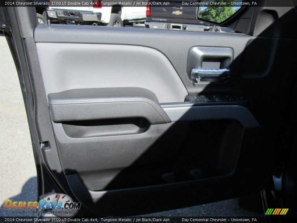 2014 Chevrolet Silverado 1500 LT Double Cab 4x4 Tungsten Metallic / Jet Black/Dark Ash Photo #12