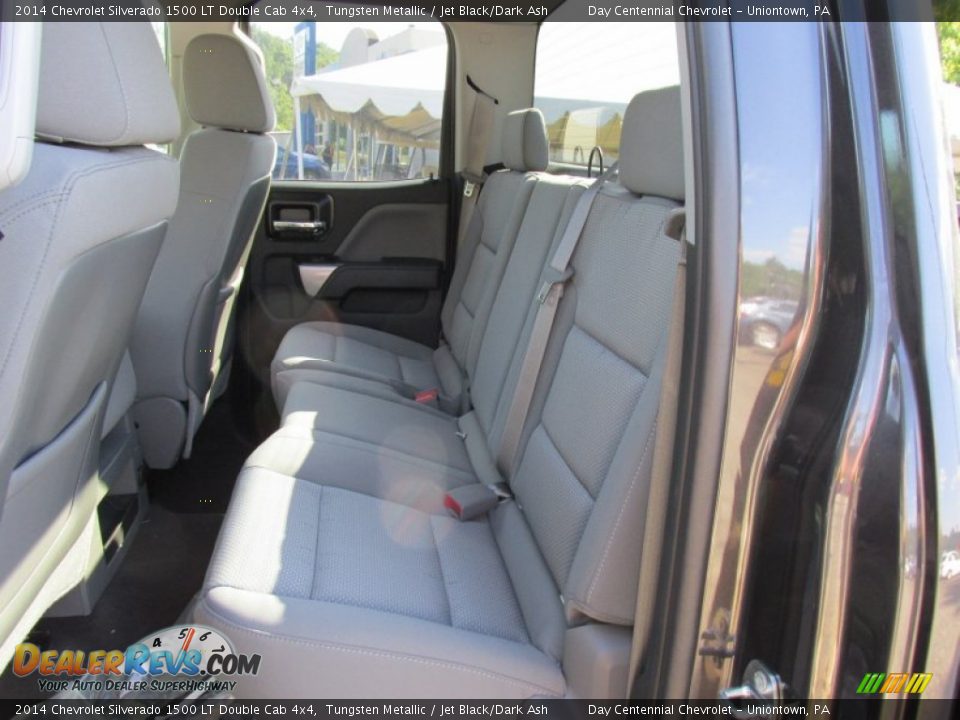 2014 Chevrolet Silverado 1500 LT Double Cab 4x4 Tungsten Metallic / Jet Black/Dark Ash Photo #14