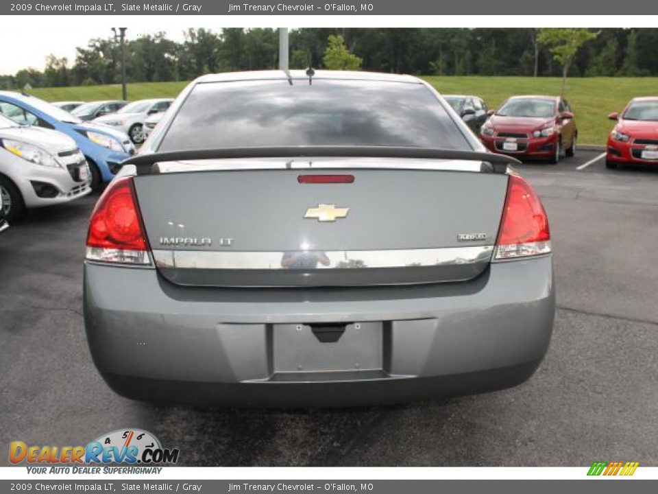 2009 Chevrolet Impala LT Slate Metallic / Gray Photo #6