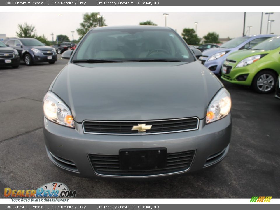 2009 Chevrolet Impala LT Slate Metallic / Gray Photo #8