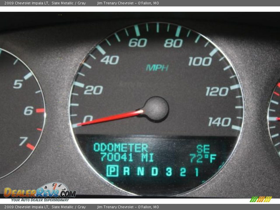 2009 Chevrolet Impala LT Slate Metallic / Gray Photo #14