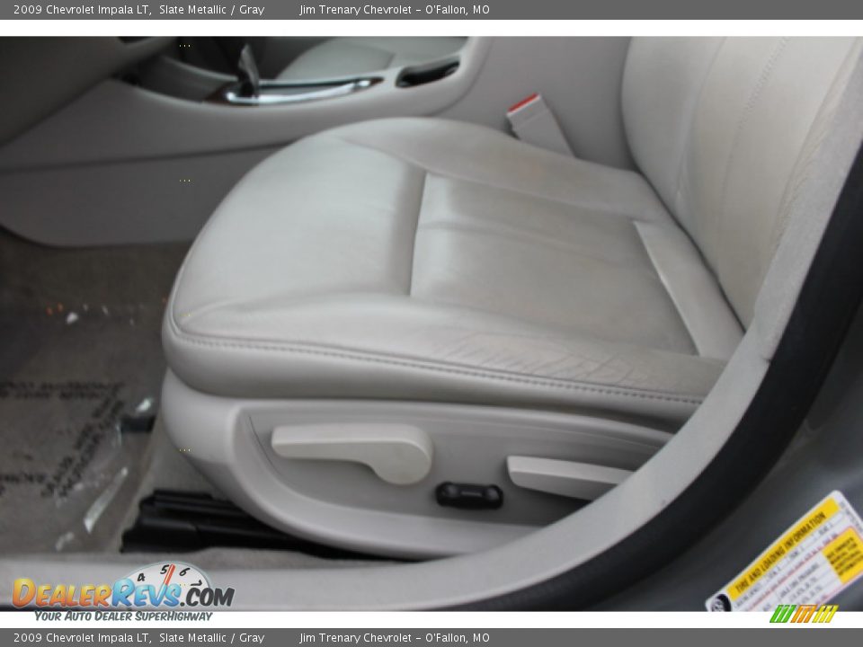 2009 Chevrolet Impala LT Slate Metallic / Gray Photo #16
