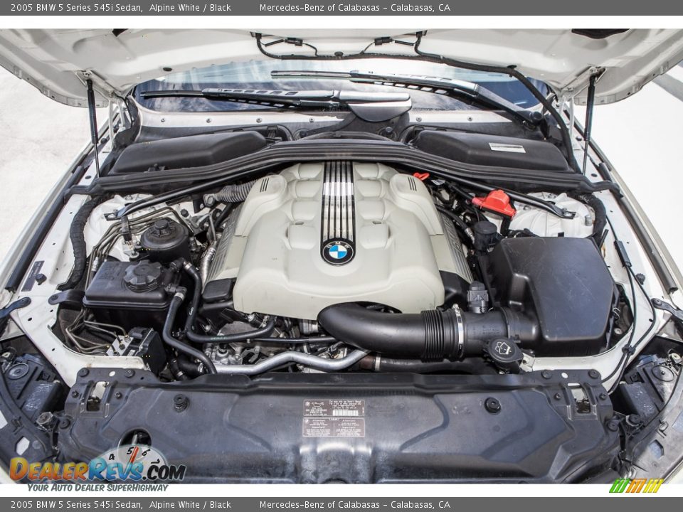 2005 BMW 5 Series 545i Sedan 4.4L DOHC 32V V8 Engine Photo #9