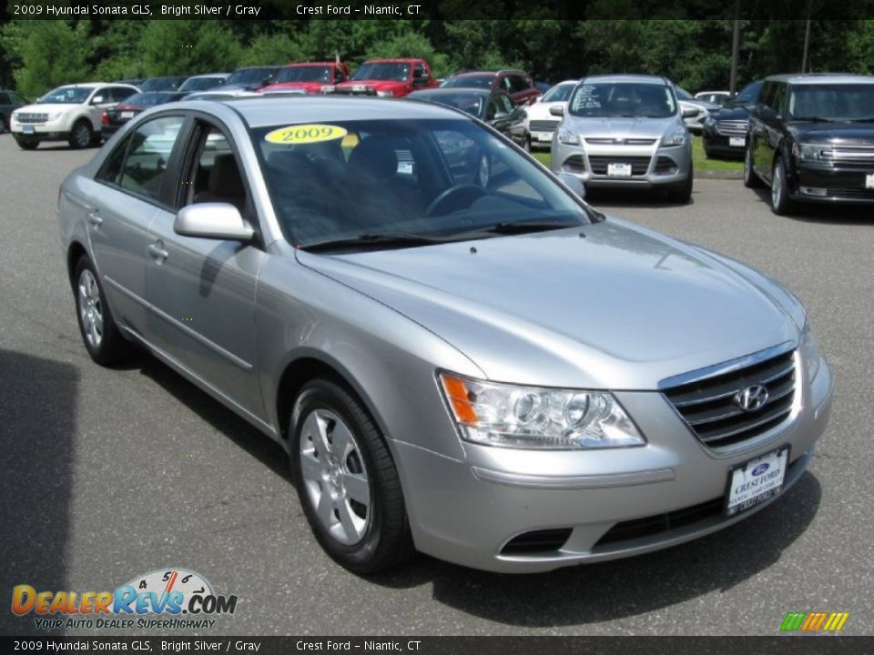 2009 Hyundai Sonata GLS Bright Silver / Gray Photo #1