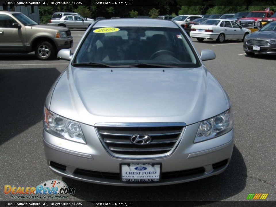 2009 Hyundai Sonata GLS Bright Silver / Gray Photo #2