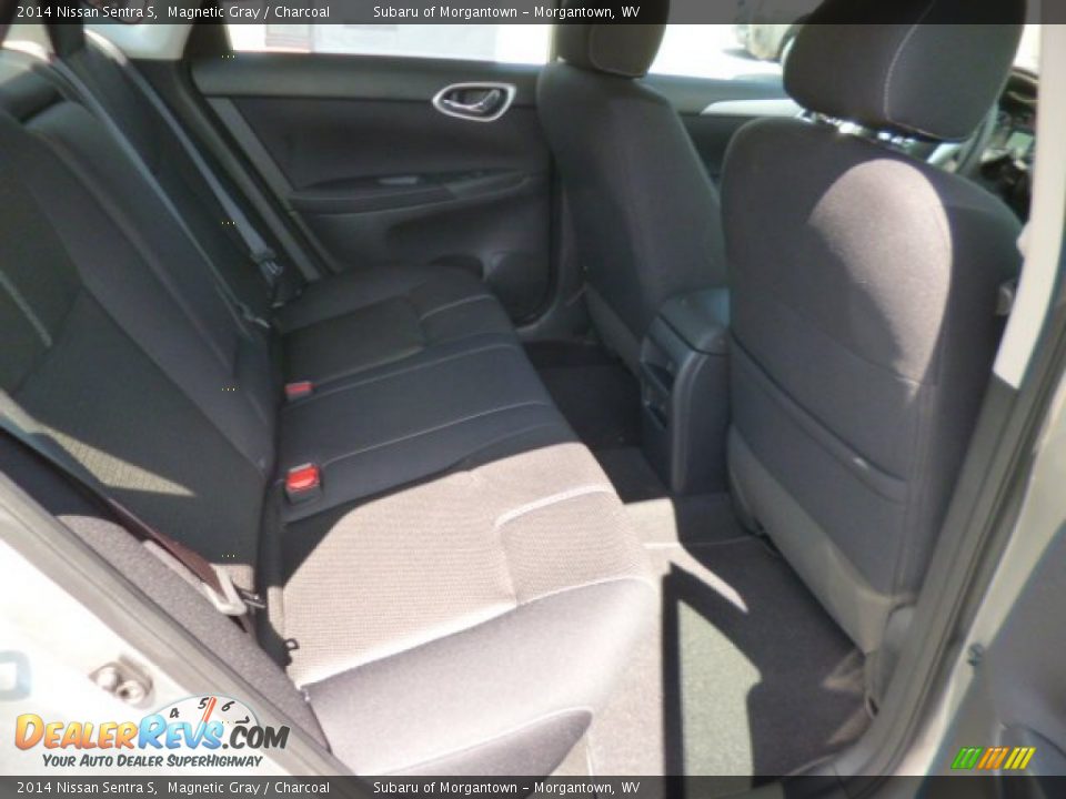 2014 Nissan Sentra S Magnetic Gray / Charcoal Photo #11